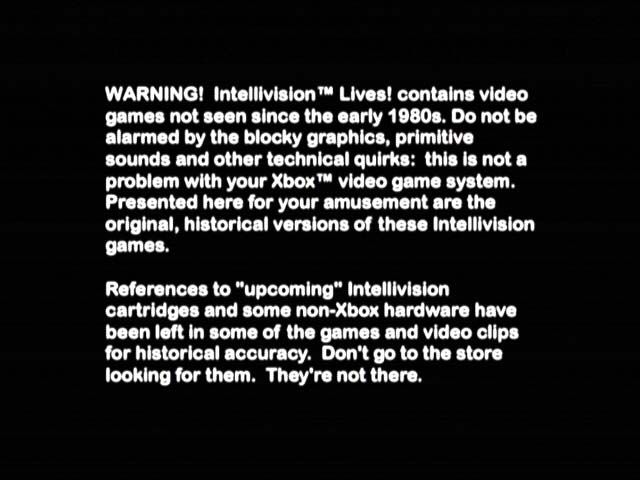 Intellivision Lives screenshot 3 for Xbox